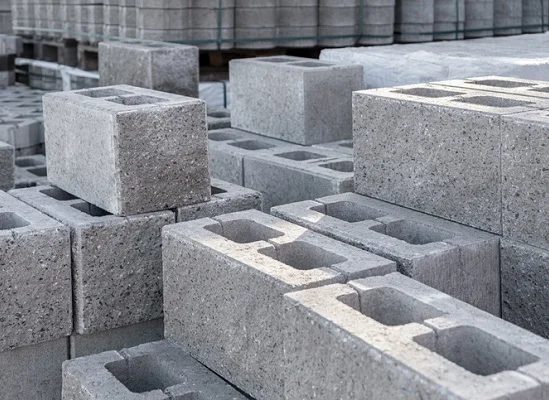 Concrete blocks and masonry units